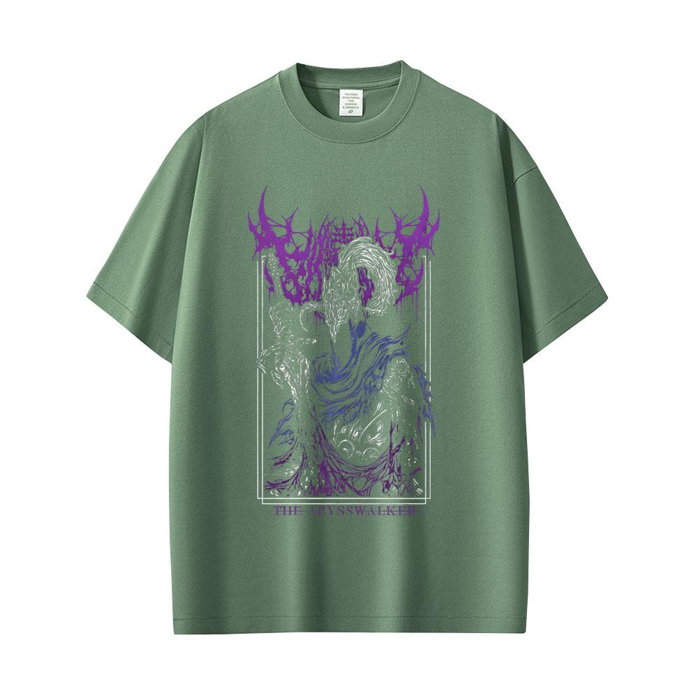 Game Dark Souls Artorias The Abysswalker Graphic Tshirt Men Women Vintage Gothic Rock Tshirts Mens Punk Oversized T Shirts