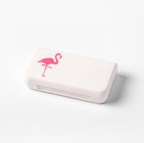 

Portable Pill Organizer 3 Compartment Weekly Daily Pill Box Small Mini Medicine Dispenser Storage Container Case for Home Travel