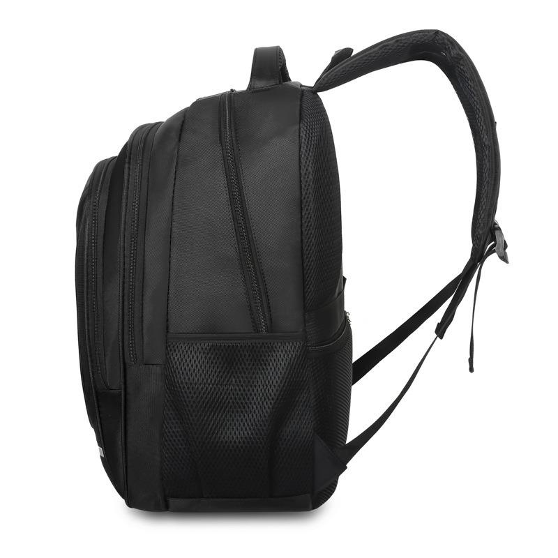 Business backpack men's casual backpack large high school junior high school student school bag simple travel computer bag large capacity