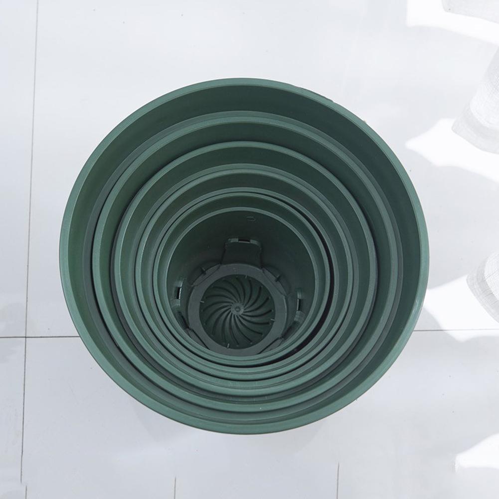 FlowerPot Planter Garden Decoration Plastic Breathable Nursery Pots Plant Pots Flower Round Succulent Plant Pot Cactus Bonsai