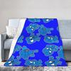 Four BFB  BFDI Blanket Velvet Textile Decor  Portable Lightweight Throw Blankets for Bedding Office Bedding Throws