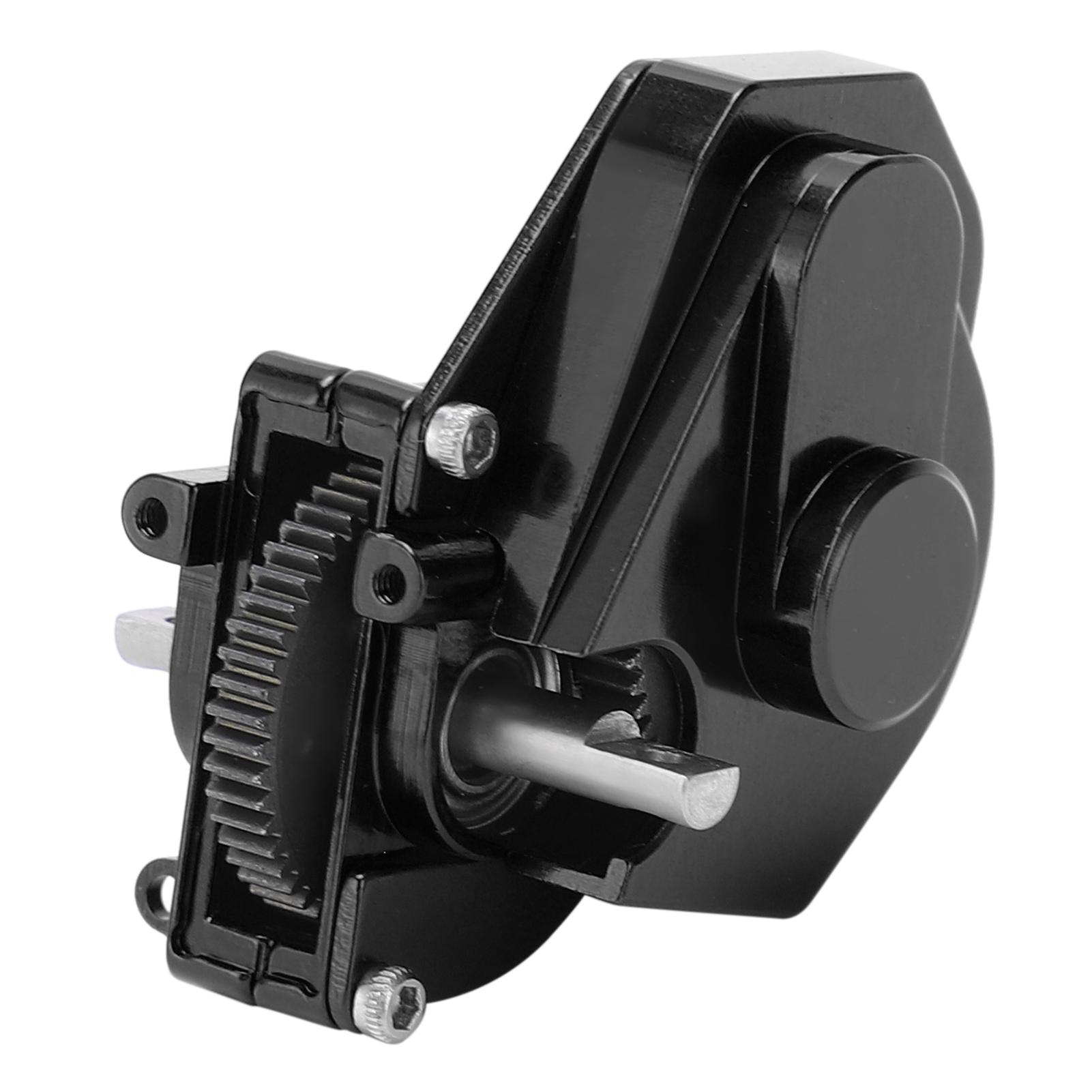 

Aluminum Alloy Gear Box for Axial SCX24 90081 1 24 Simulation Model RC Car Upgrade PartsBlack чорний