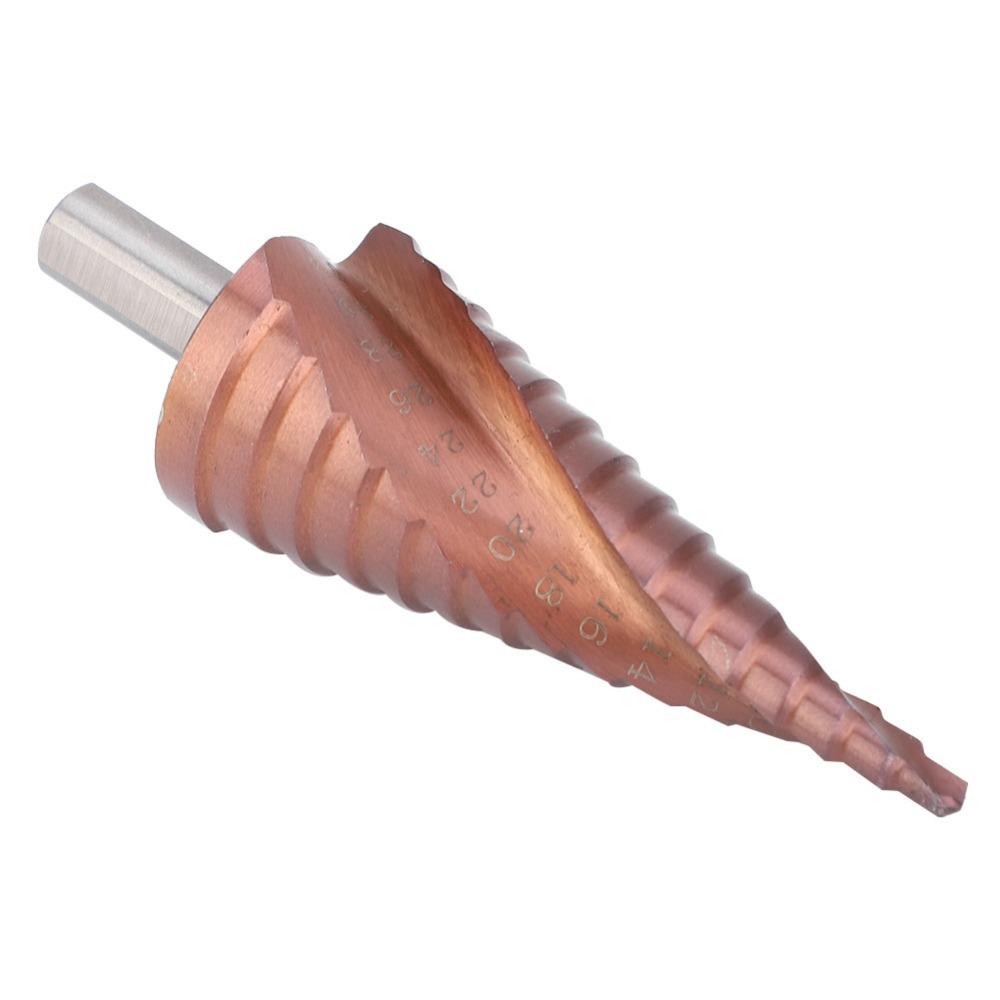 High Speed Steel M35 Hole Opening Tool Cobalt Coating Hole Reamer Pagoda Step Drill Bit  Large Bit