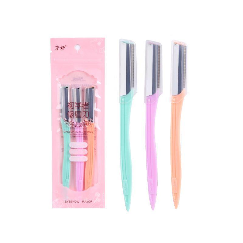 

Инструменты для макияжа Нож для бровей Тройка Сердечко Серия PET Нержавеющая сталь Триммер для волос Скребок для бровей 3 шт. 30 г Normal Specifications-Random