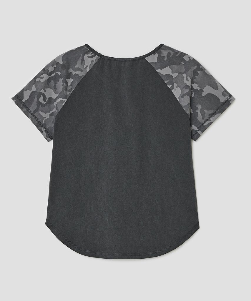 Taibseobiseu Froggy Raglan Top [Charcoal]