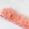 1Meters Natural Turkey Feathers Trim Height 10-15Cm Wedding Clothing Dress Decoration Diy Feather Ribbon Sewing Crafts