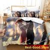 3D-Druck Spiel Crisis Core Final Fantasy VII Bettwäsche-Set Bettbezug Kissenbezug Bettwäsche-Set Leinenlaken Deckenbezug Queen King Size