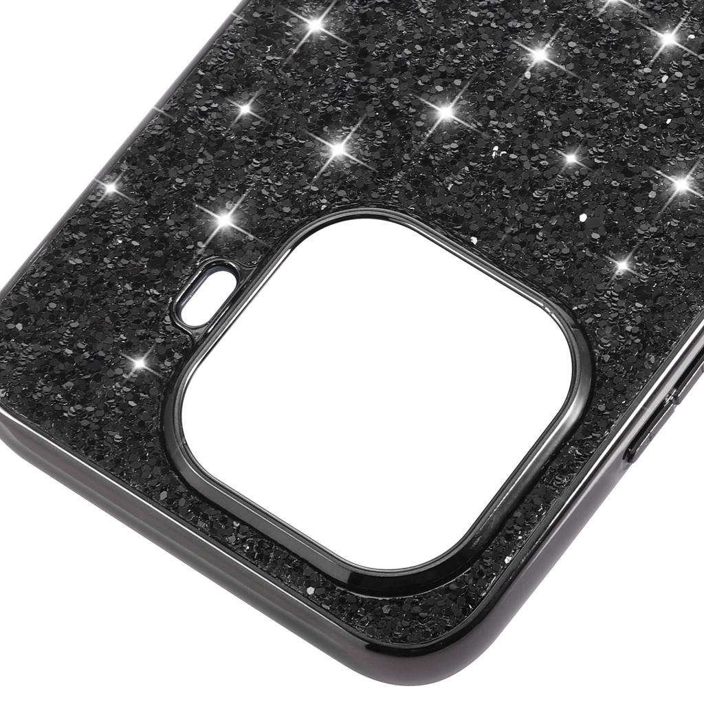 For Xiaomi 15T Pro Case Electroplating TPU + PC Sparkling Glitter Phone Back Cover