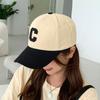 Big Letter C Embroidery Patchwork Baseball Cap Men Women Soft Cotton Outdoor Sun Hat Snapback Dad Trucker Sunscreen Hats Unisex