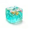 Oceaniczny Kostka Żelowa Squishy Fidget Zabawka do Redukcji Stresu Sensoryczna Rozgwiazda Muszla Wypełniona Przezroczysta Zabawka do Ściskania