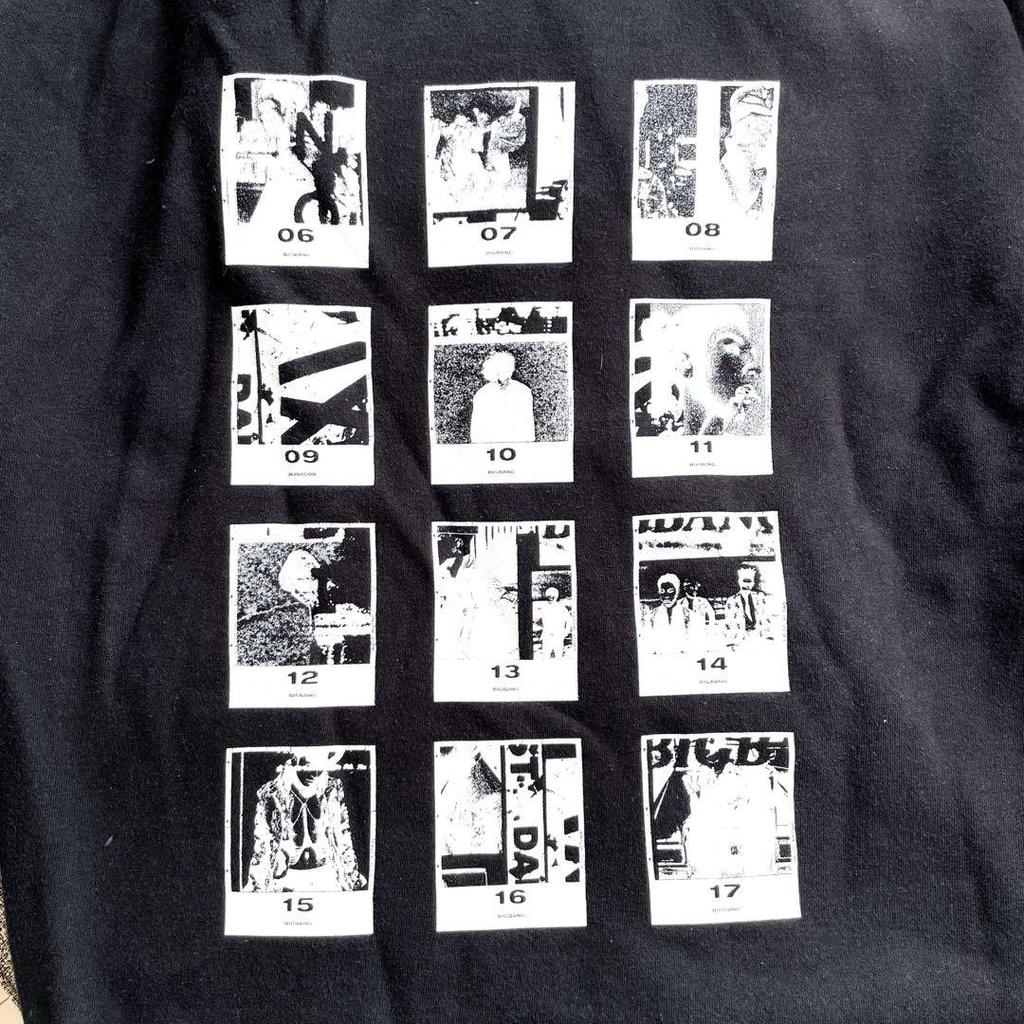 [USED] NONA9ON×BIGBANG visual print hoodie