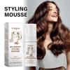Styling-Mousse für lockiges Haar - Feuchtigkeitsspendender Haarschaum mit flexiblem Halt, Leichte, nicht klebrige Formel für definierte Locken und Volumen