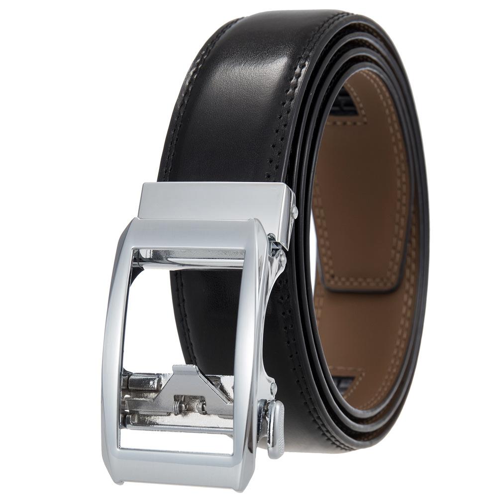 Pánský pásek, Pásek s automatickou sponou, Hovězí pásek pásek Ly36-25468-1