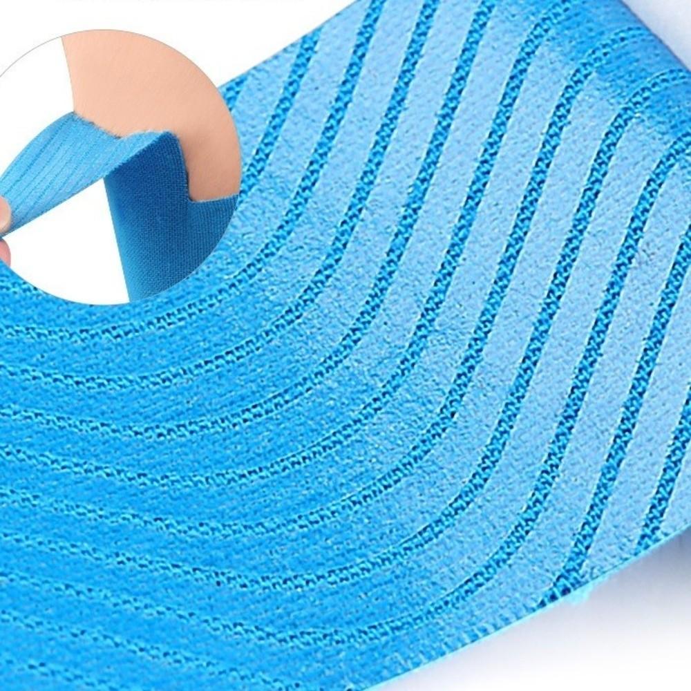 5pcs Pre-Cut Kinesiology Tape Elastic Waterproof Muscle Support Tape Breathable Self-Adhesive Athletic Tape Marathon