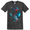 Camiseta Super-Herói Cyborg Victor Stone Arte Cibernética Retrato Gráfico Tee