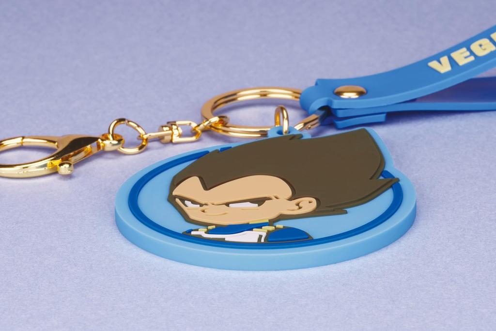 Skater ZRMKH2-A Rubber Mascot Keychain Dragon Ball DAIMA Vegeta (Mini) Boys