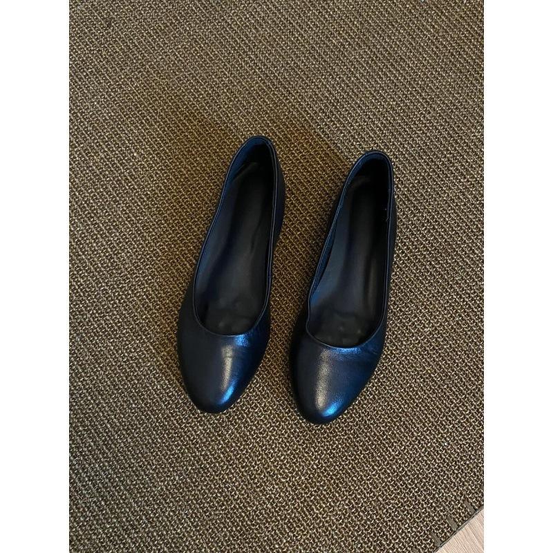 Single shoes soft sole comfortable soft surface grandma shoes one pedal round head shallow mouth single shoes