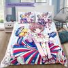 Cardcaptor Sakura Kinomoto Sakura Collection Bedding Set, 1 Duvet Cover & 2 Pillowcases, Suitable for Home Decor