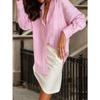 JPNTKY Women's Fashion Casual Long Sleeve POLO Neck Blouses & Shirts International design