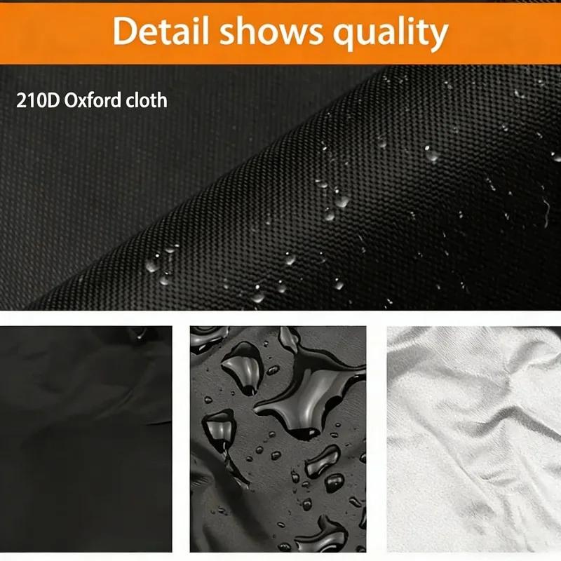 Square AC Outdoor Cover - Rainproof Protector for Vertical & Central Air Conditioner External Units