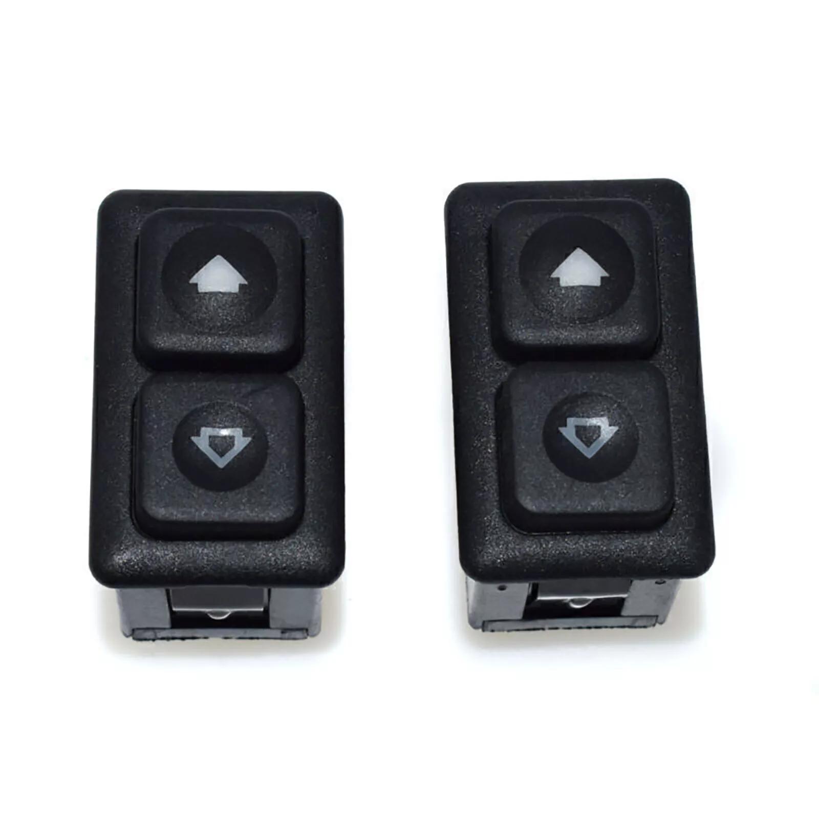 2pcs 5 Pin Electric Power Window Switch Control Button 61311381205 Black Car Interior Accessories Parts For BMW E23 E24 E28 E30 2pcs