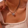 Fashion Neck Jewelry Heart Shape Pendant Necklace Chain Necklaces Rope Necklaces Alloy Material for Party Daily Wear