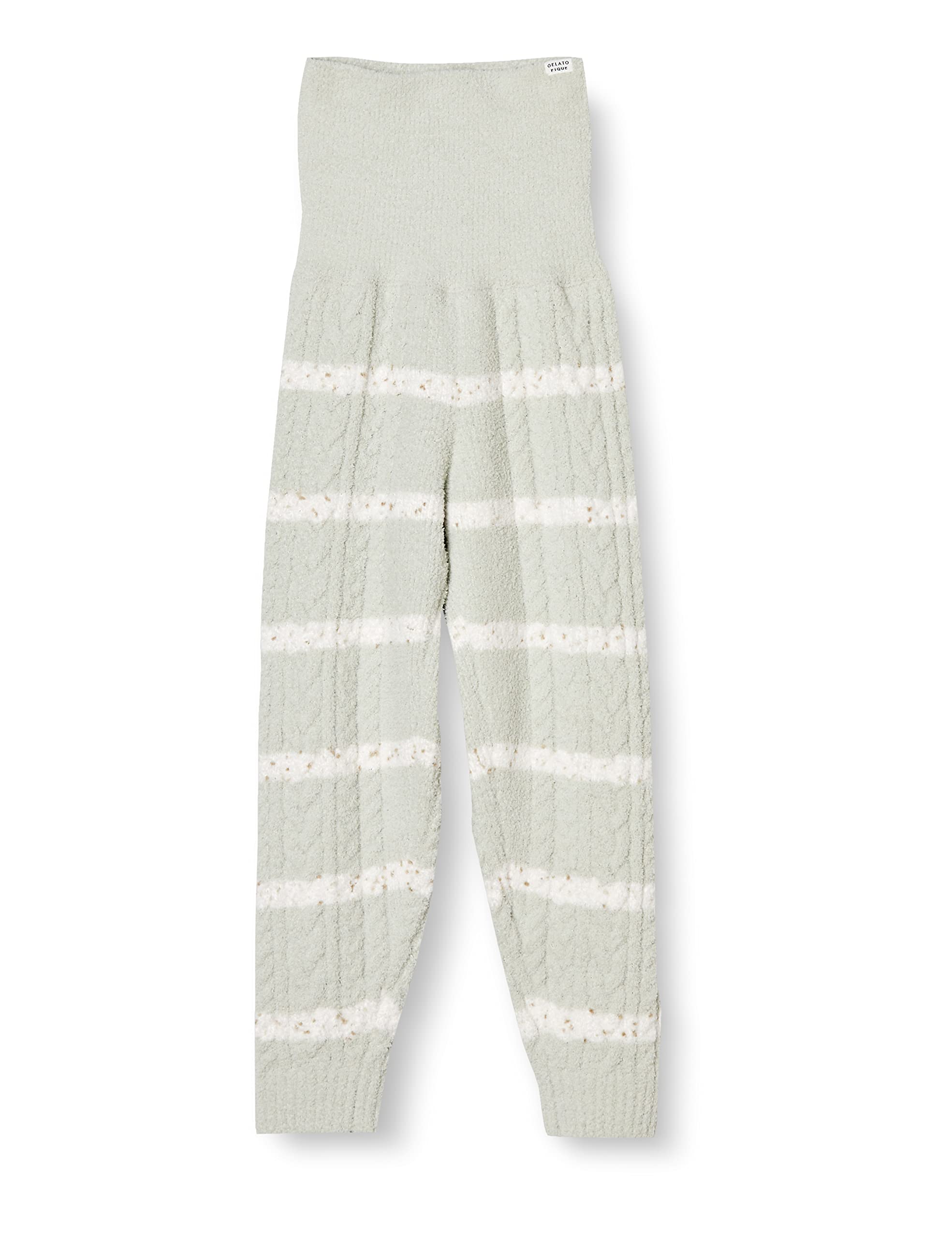 

KIDS Border Aran Belly Band Длинные брюки PKNP225407 MNT XXS [Gelato Pique]