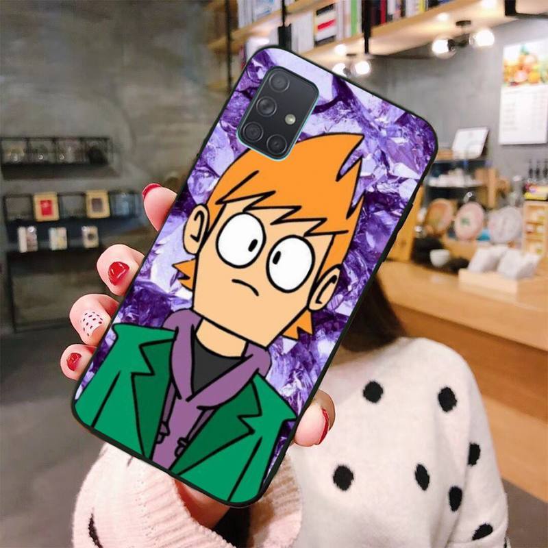 USAKPGRT Animation Eddsworld Handyhülle für Samsung Galaxy A21S A01 A11 A31 A81 A10 A20E A30 A40 A50 A70 A80 A71 A51