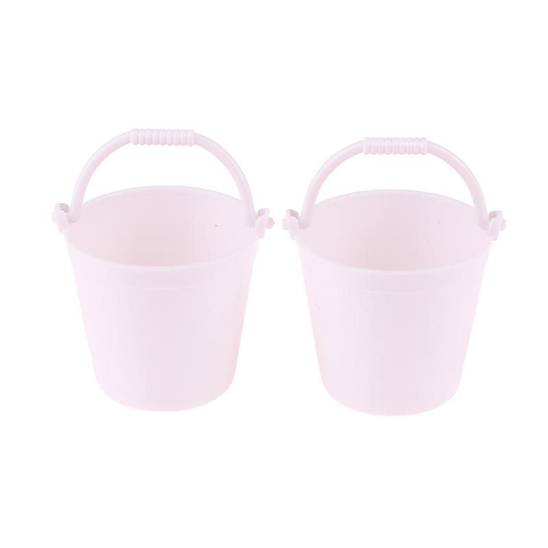 1:12 Dollhouse Miniature Watering Can Bucket Sprinkler Shovel Model Gardening Tools Decor Toy Doll House Accessories