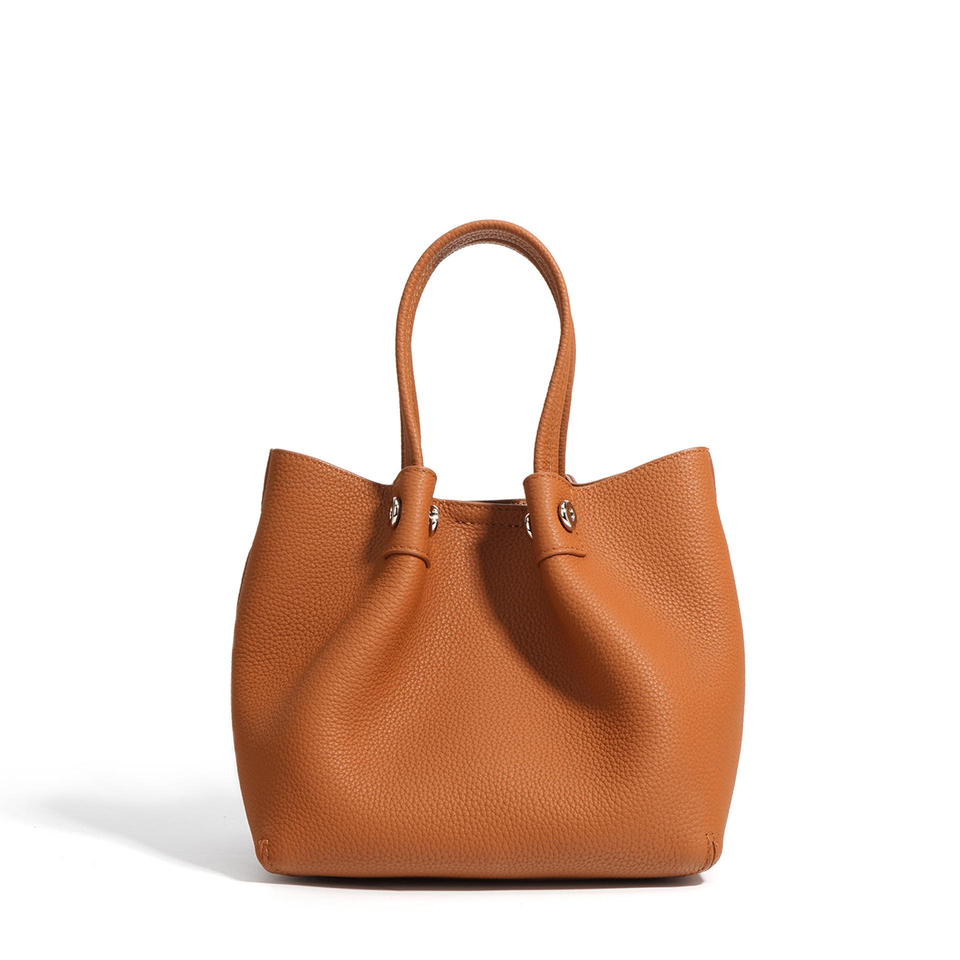 

Оригинальный дизайн первого слоя коровьей кожи серии Bat Lucky Bag одно плечо портативная большая вместительная сумка Tongqin Crossbody Bag 18x14x18cm