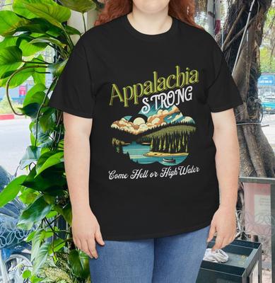 Appalachia Strong NC Kalnų Marškinėliai