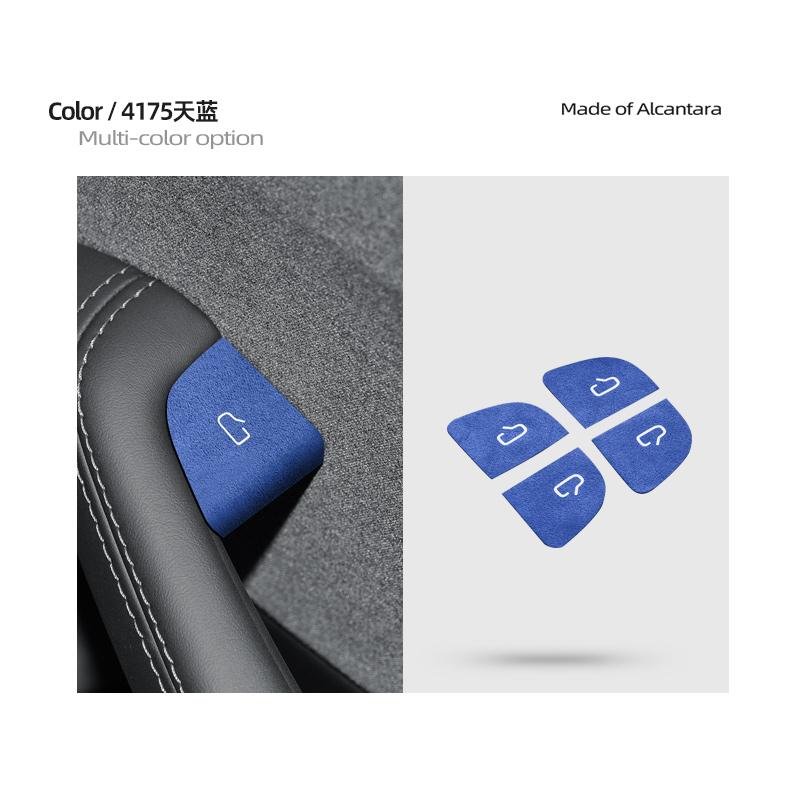 For Tesla Model 3 Highland Model Y Juniper Door Switch Button Decorative Protective Sticker