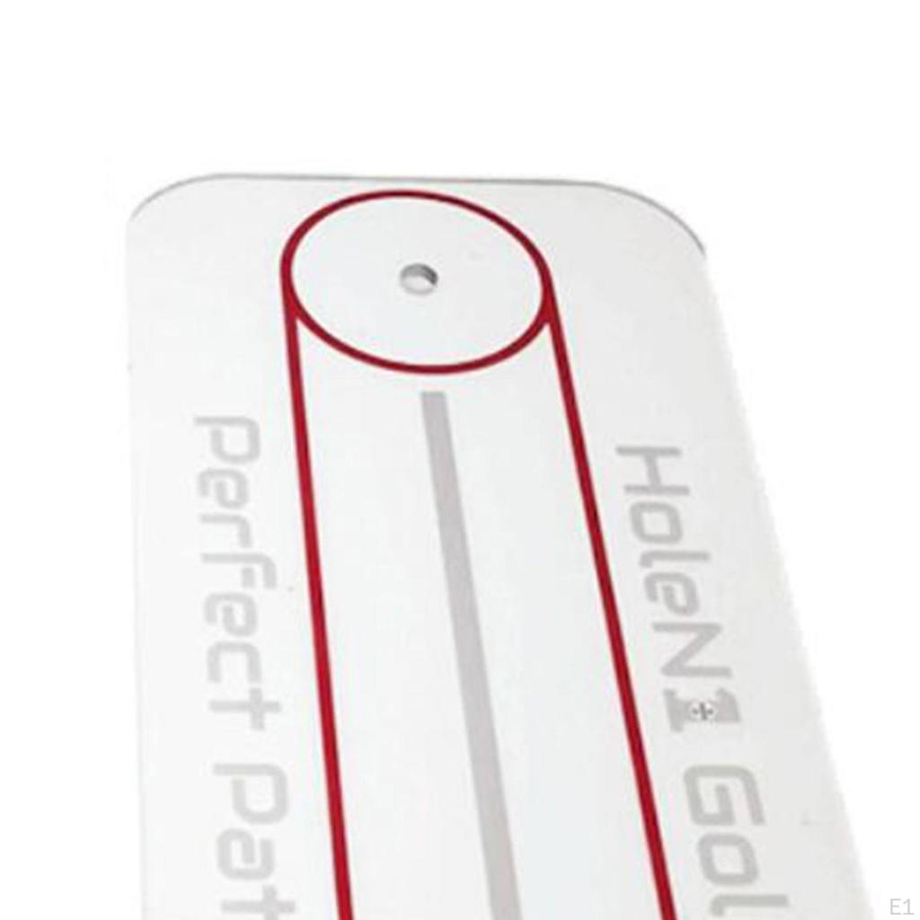 Portable Golf Putting Aid Swing Trainer Alignment Batting Tool