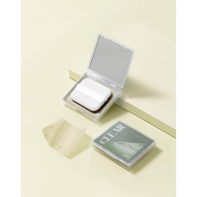 Clear Oil Paper Pack / Oil Blotting Paper Oil Remover for Face Oil