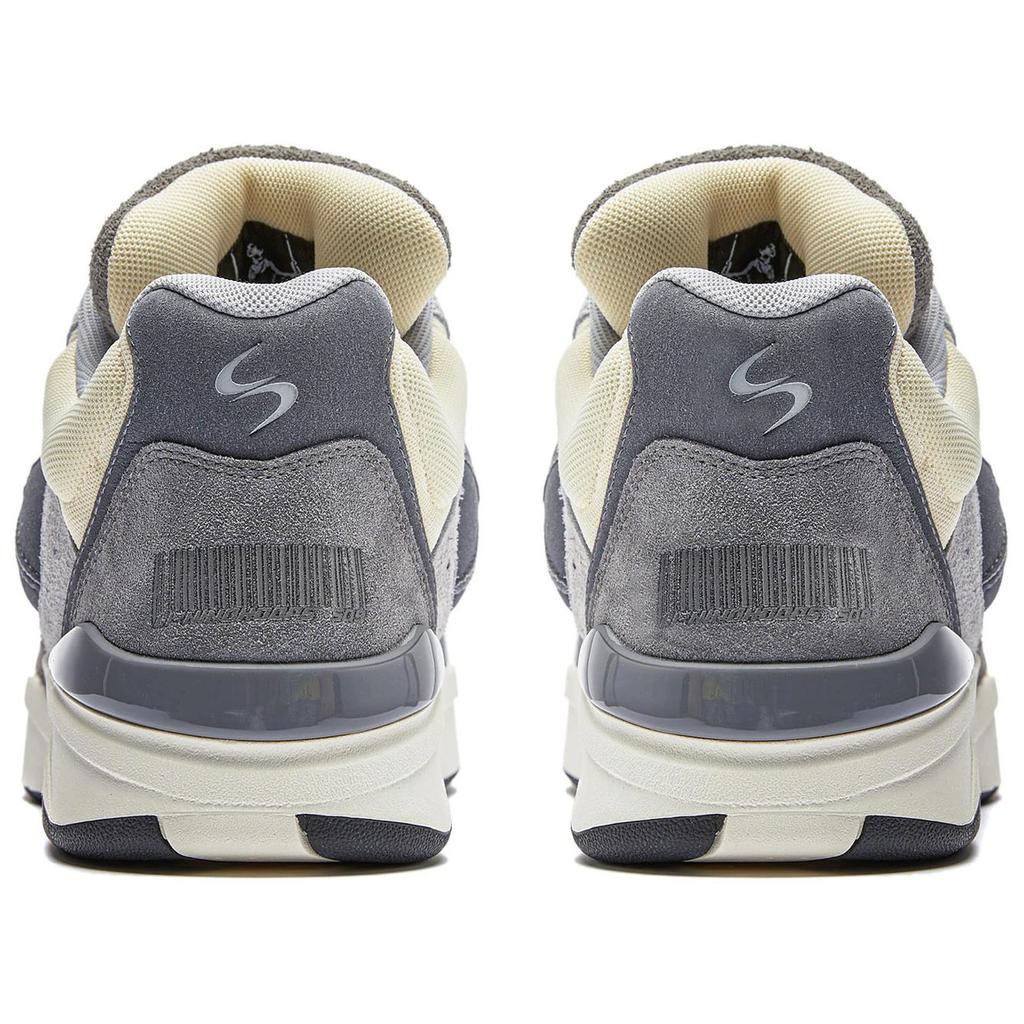 Li Ning Shooting Star Comfortable Non-Slip Casual Shoes Unisex Shoes Gray AZGU025-2