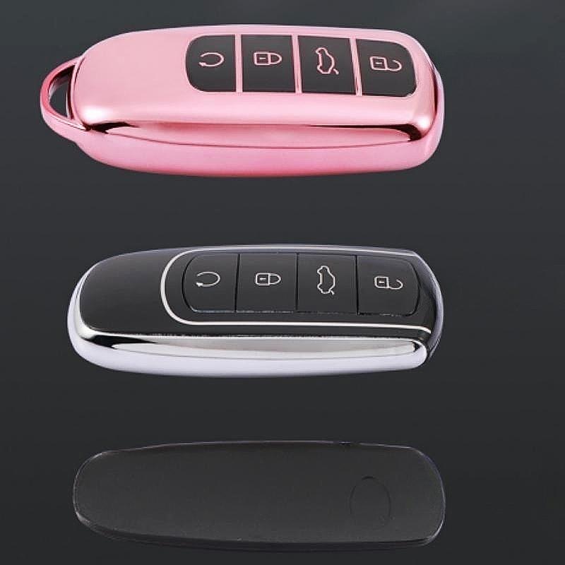 Para Chery Tiggo 8 Pro Tiggo 8plus nuevo 5 Plus 7pro suave TPU funda para llave inteligente de coche funda protectora para llavero