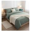Duvet Cover 220 X 240 Cm Contemporary Plain Celadon