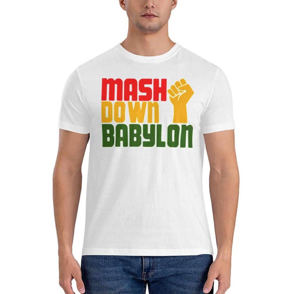 Mash Down Babylon Various And Cols Business Casual Tshirtminimalist Style Versatile Outerwear Tshirt
