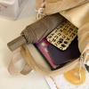 Trendy Plush Shoulder Bag for Everyday Errands School Backpack Travel Daypack