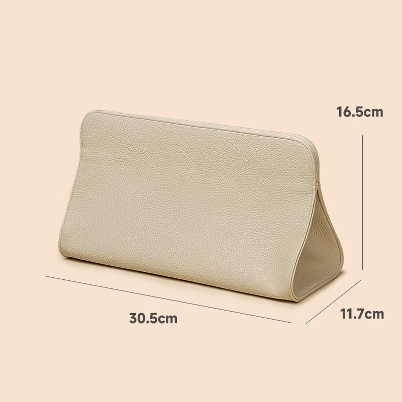 

Travel-Friendly Storage Bag For Hair Dryer And Curling Iron - A Hypoallergenic Organizer For Your Makeup Tools бежевий