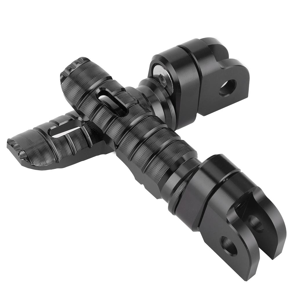 Pair of Front Foot Pegs Pedals Motorcycle Modification Fit for Honda CB125R CB300R CB1300SF CB600FBlack