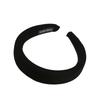 Korean Style Wide Brim Headband: Summer Solid Color Hair Accessory for Women