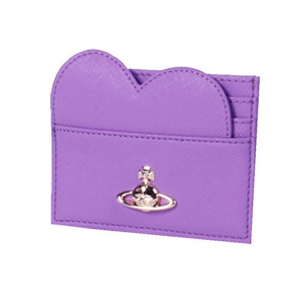 

Vivienne Westwood Heart Card Wallet 54030008w S000b J405 Lilac Vww