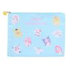 Sanrio Chiikawa Flat Pouch Set of featuring Sanrio and Zinc Ages 3 and 536725 2, Characters, Polyester, Cotton, Alloy, Up,