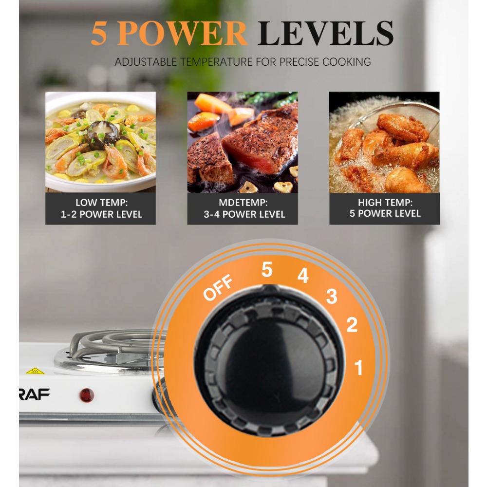 Double-Head Electric Ceramic Stove, Small Household Appliance, Multi-Functional Household Small Electric Stove