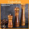 Modern Minimalist Wooden Pepper Grinder With Handheld Salt And Pepper Mill For Kitchen Use