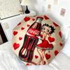 Christmas Gift Halloween Theme Bear Truck Coca Cola umbrella is suitable for all seasons, including home travel and outdoor activities Y17