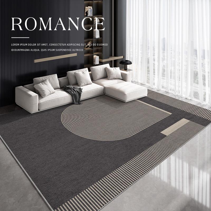 Stain-Resistant, Easy-Clean, Non-Slip Luxury Bedside Rug for Living Rooms & Bedrooms.