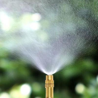 Tuinbenodigdheden Koel Nevelsproeier Stofverwijdering Verstelbare Spray Sproeier Micro Koperen Spuiters Spray Sproeier