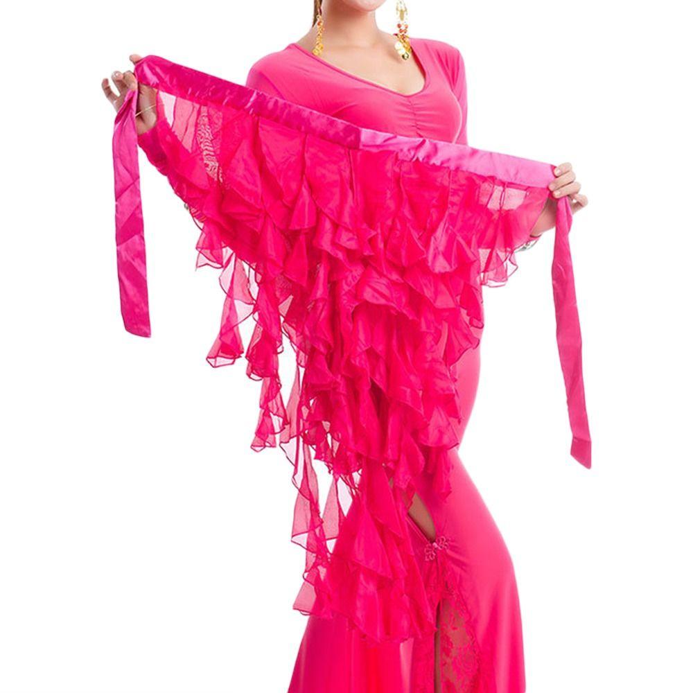 Shiny Hip Scarf Tassels Waist Chain Women Dancer Skirt